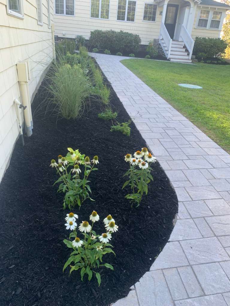 Patio and walkway construction project 59 by Vasquez Landscaping