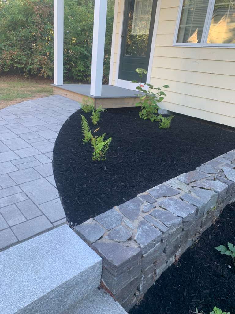 Patio and walkway construction project 70 by Vasquez Landscaping