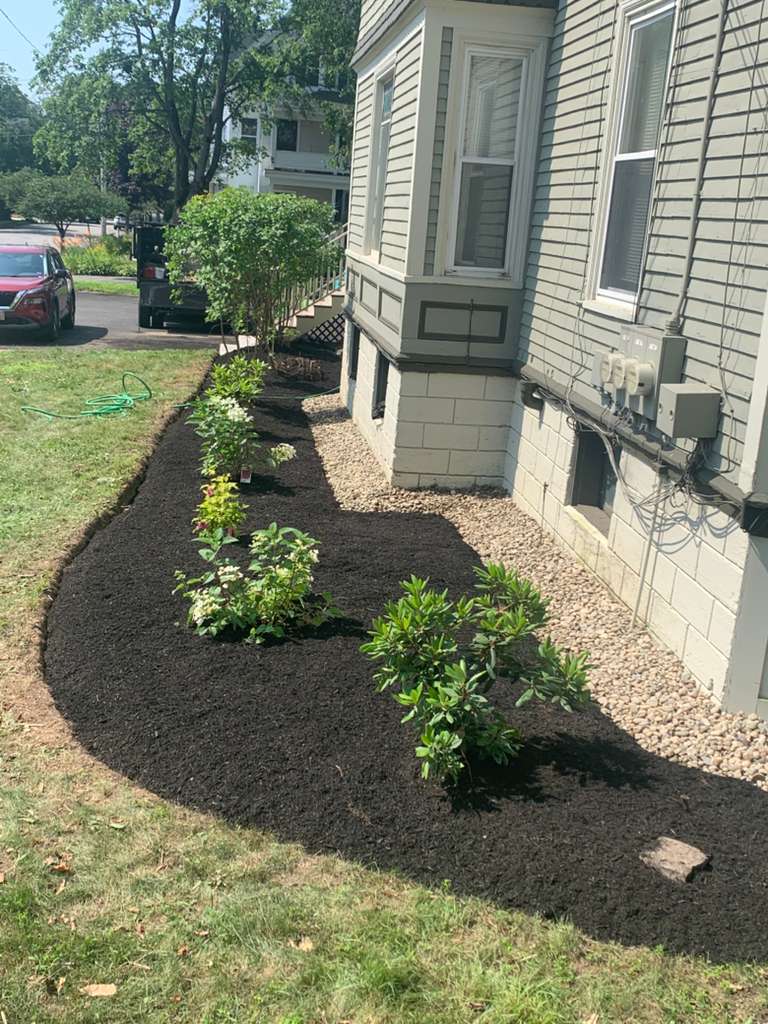 Patio and walkway construction project 77 by Vasquez Landscaping