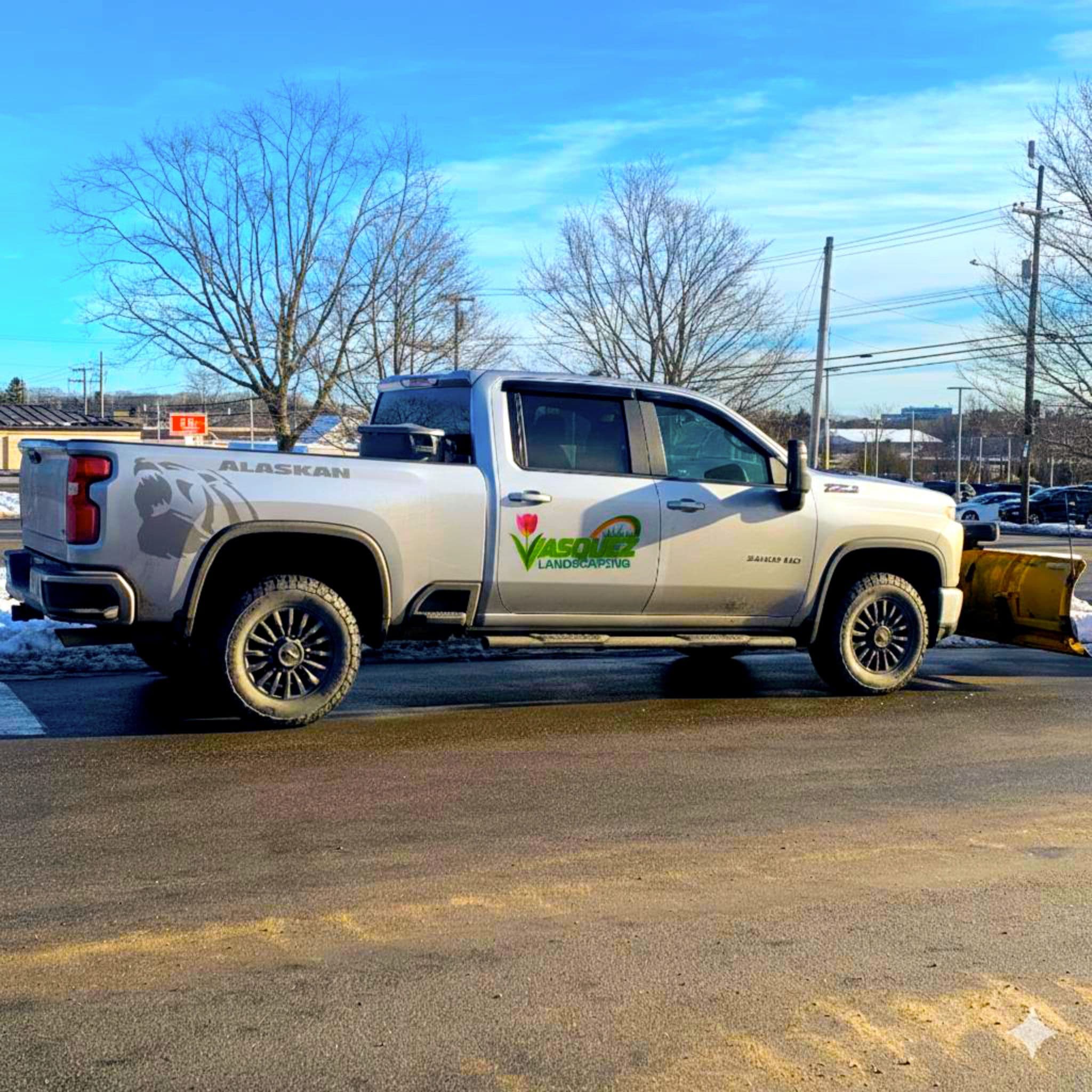 Winter service project 2 by Vasquez Landscaping